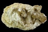 Smoky Citrine Crystal Cluster - Lwena, Congo #128423-1